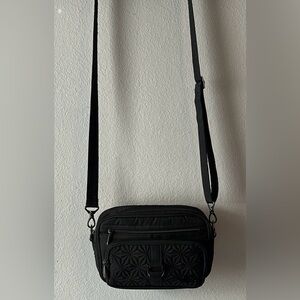 Lug Black “Carousel” Crossbody with Adjustable Strap